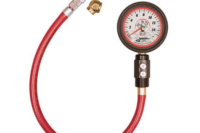 TIRE GAUGE DELUXE 2 1/2" 0-15 PSI GLOW