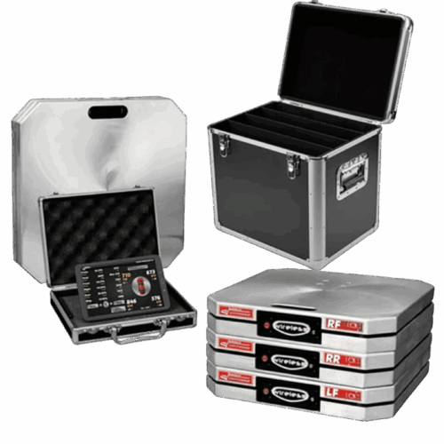 WIRELESS TABLET SCALES W/ 15″ PADS (1500LB. / PAD CAPACITY)