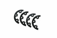 BLACK ALUMINUM SPROCKET GAURDS