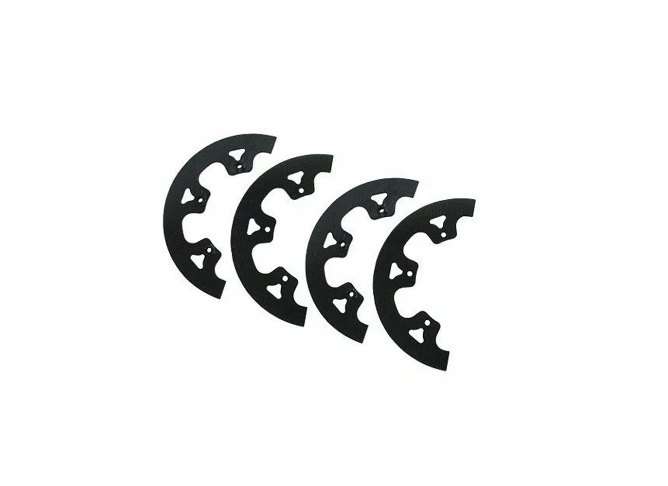 BLACK ALUMINUM SPROCKET GAURDS