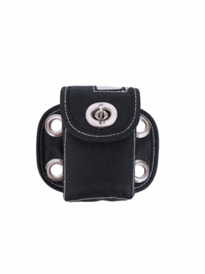 BLACK TRANSPONDER BAG