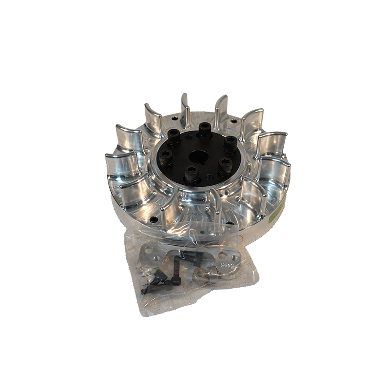 BILLET FLYWHEEL- ADJ TIMING- FOR CLONE WHEN USING PVL IGNITION #555681- INCLUDES COIL BRACKET