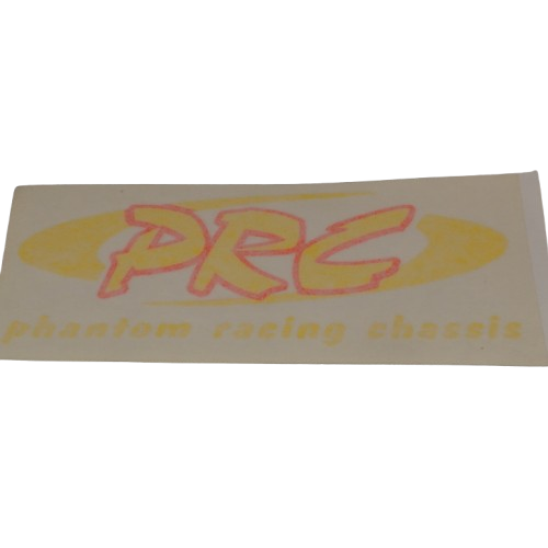 YELLOW SMALL PRC DECAL