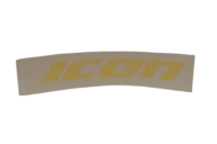 YELLOW ICON CHASSIS DECAL