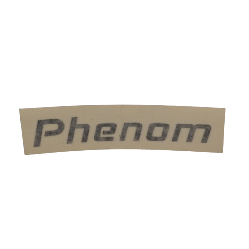 BLK-PHENOM CHASSIS DECAL