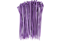 7" PURPLE CABLE TIES (100)