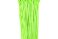 7" FLUORESCENT GREEN TIES