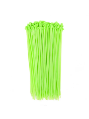 7″ FLUORESCENT GREEN TIES