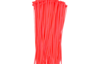 7" FLOURESCENT PINK TIES