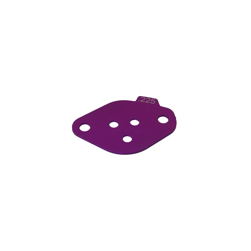 WKA 3 HOLE PURPLE REST. ANIMAL