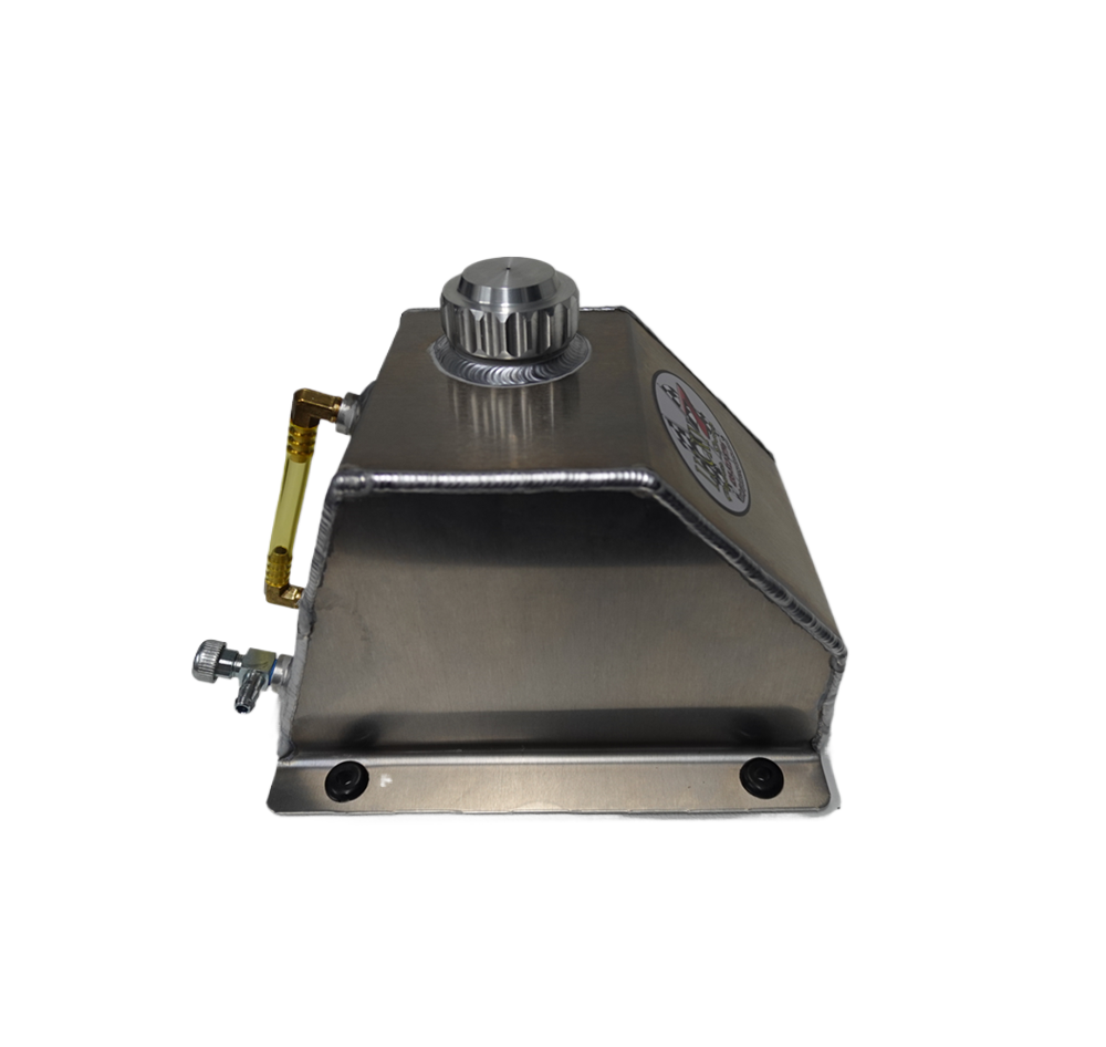 2.5 QT ALUMINUM LOW PROFILE TANK W/ SITE TUBE