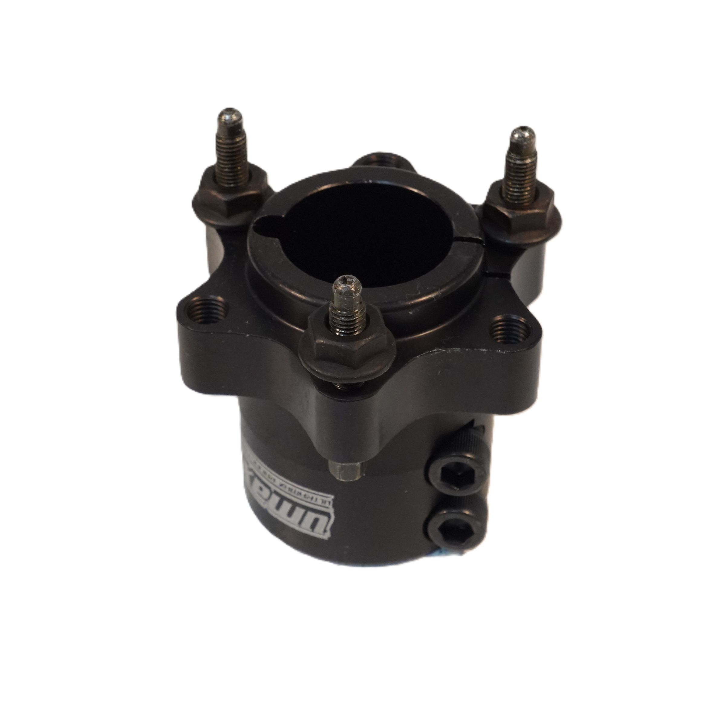 6 SPOKE DOUBLE PINCH 1-1/4 REAR WHEEL HUB 1/4-28 (5/16-24 OPTIONAL)