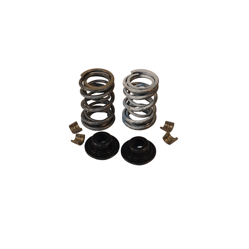 ANIMAL WHITE STRIPE SPRING SET