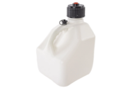 FUEL JUG, 3 GAL, CLEAR, SQUARE PLASTIC