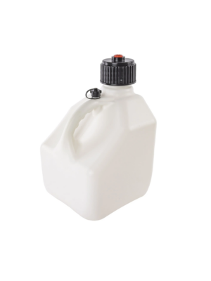 FUEL JUG, 3 GAL, CLEAR, SQUARE PLASTIC