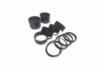 CARBON FIBER 1.25" AXLE SPACER KIT