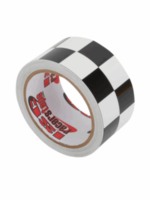 3″ X 45 CHECKERED TAPE