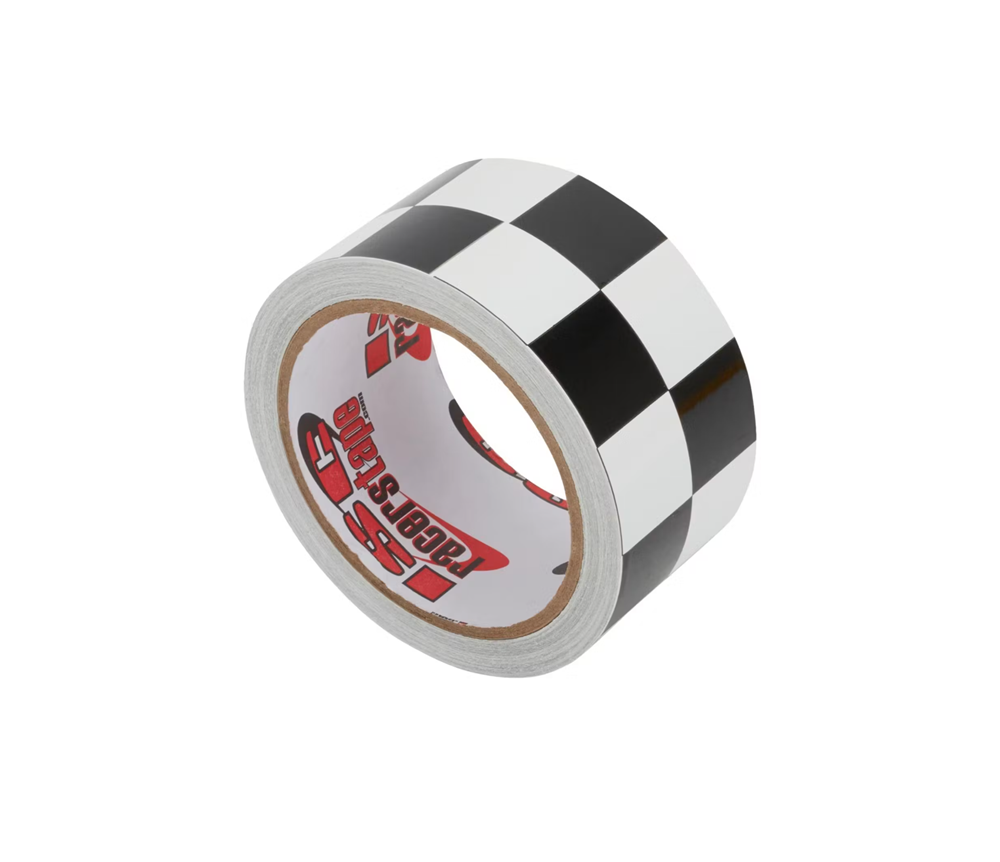 3″ X 45 CHECKERED TAPE