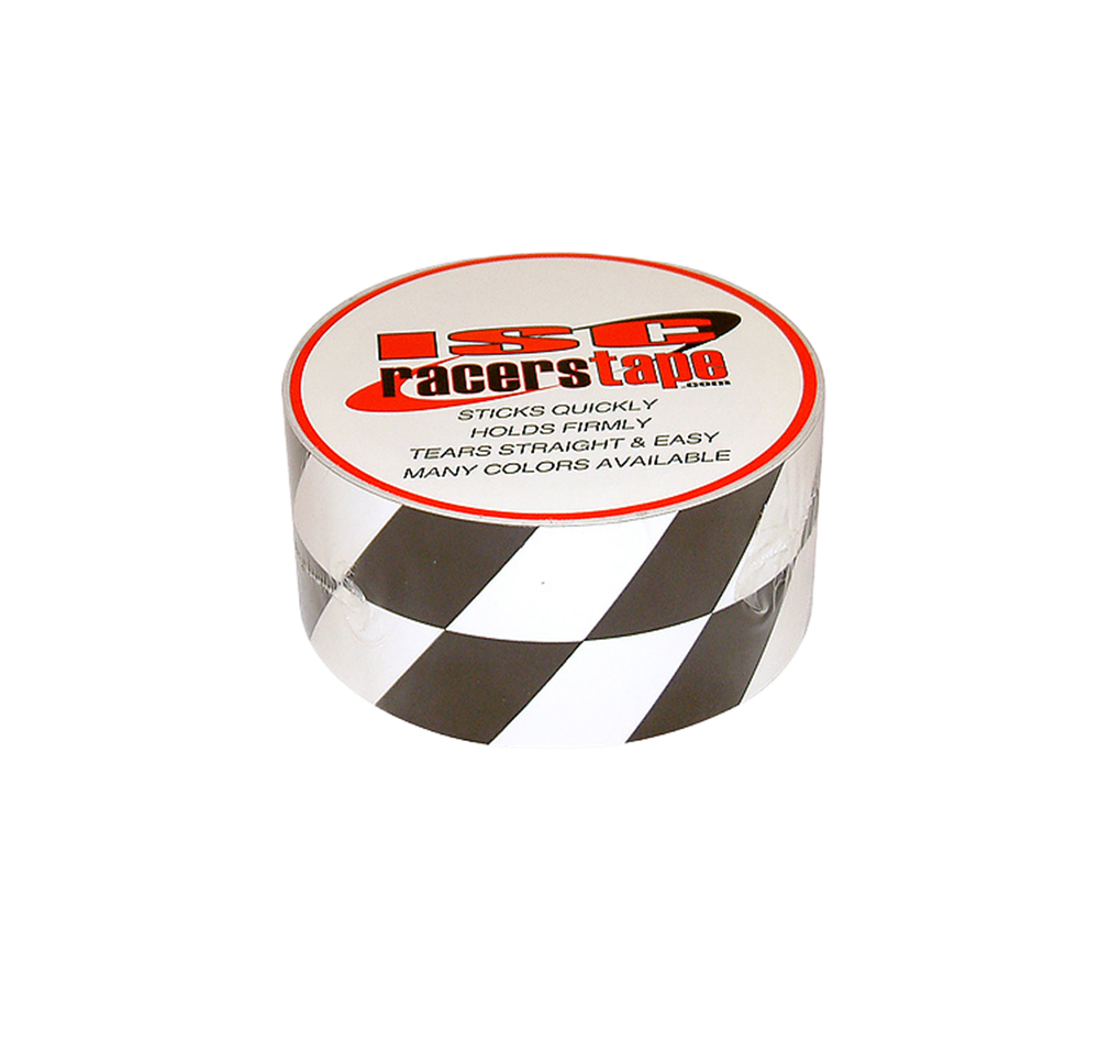 ANGLED CHECKERED 45′ RACER TAPE