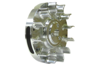 BILLET NON ADJ FLYWHEEL W/FINS
