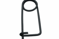 LARGE BLACK SAFETY PIN