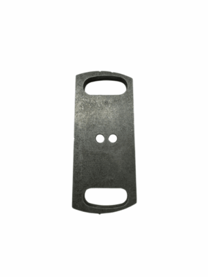 RIGHT SIDE WELD ON CASTER PLATE W/ LEAD HOLE