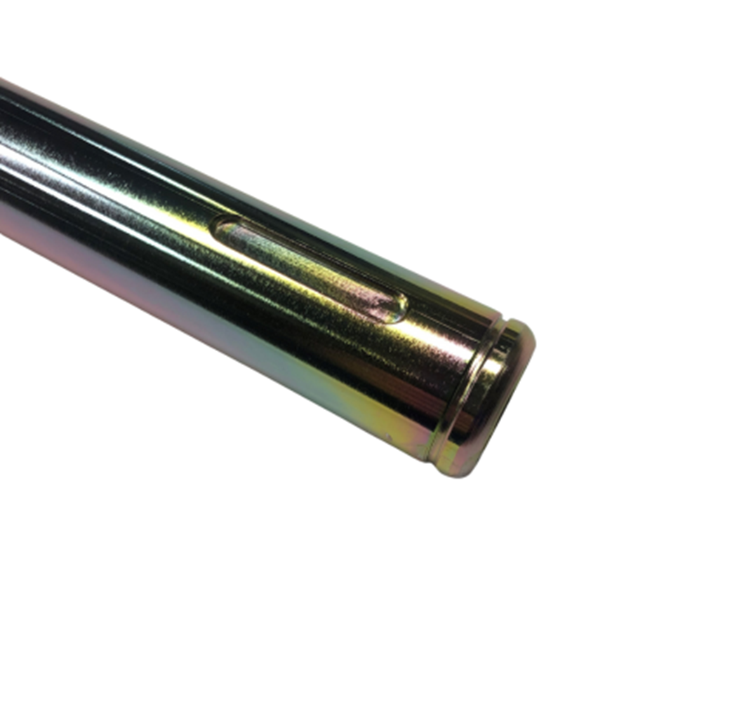 32″ STEEL AXLE – 3/16 WALL- ZINC COATED