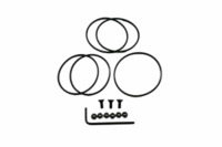 REBUILD KIT FOR PM15UL FLOATING SPROCKET HUB