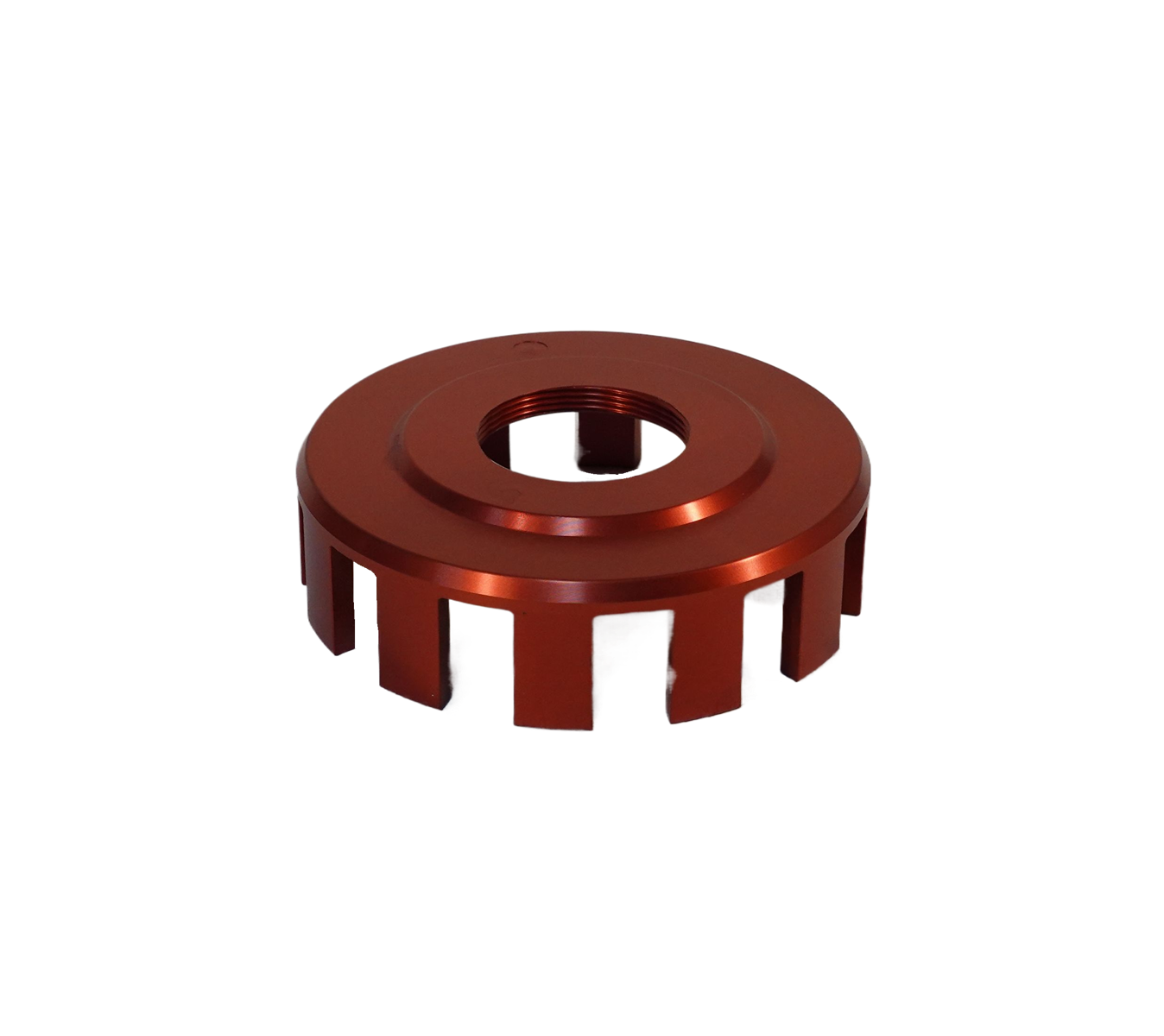 DRUM- 12 SLOTS- 3DISC- VORTEX RED