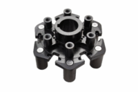 DRIVE HUB- 2 DISC VORTEX RED