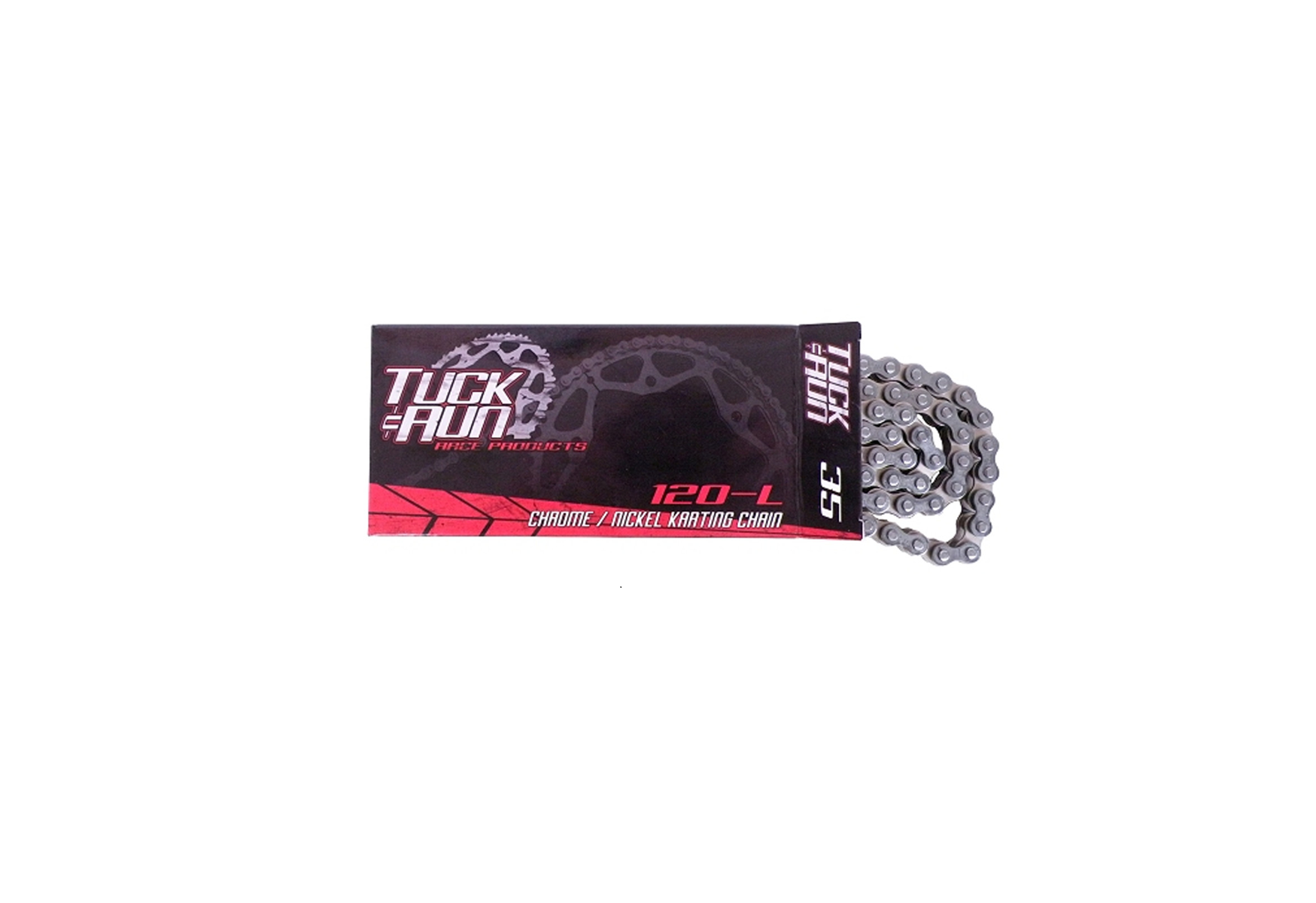 TUCK-N-RUN CHAIN 120 LINK – CHROME & NICKLE PLATED W/ MASTER LINK