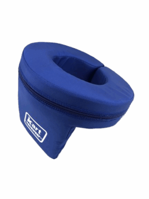 ADULT BLUE NECK BRACE W/ BACK
