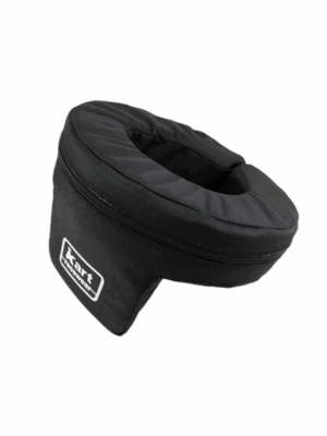 ADULT BLK NECK BRACE W/ WEDGE
