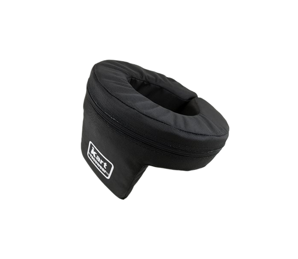 ADULT BLK NECK BRACE W/ WEDGE