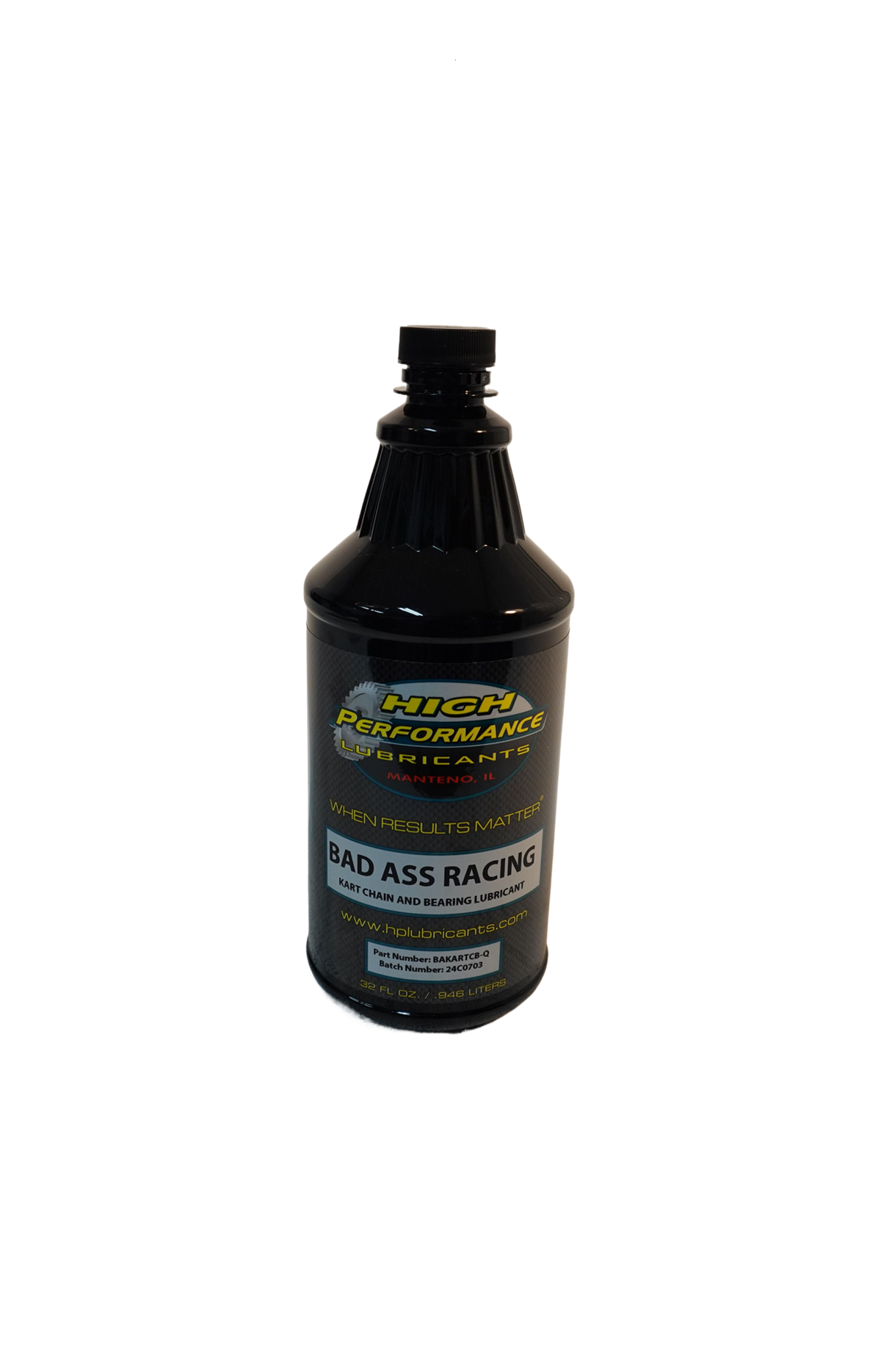 BAD ASS KARTING OIL BEARING AND CHAIN LUBRICANT QUART