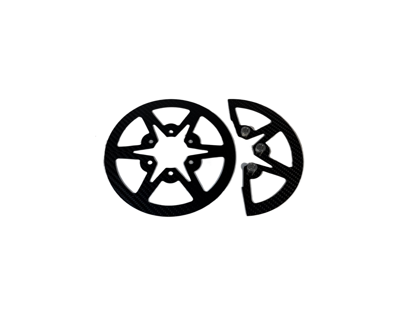 CARBON MINI GEAR GUARDS 7″ WMS STYLE