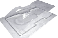 MID-AMERICA 1/32 C100 STOMP CLEAR BODY W/ MASKS