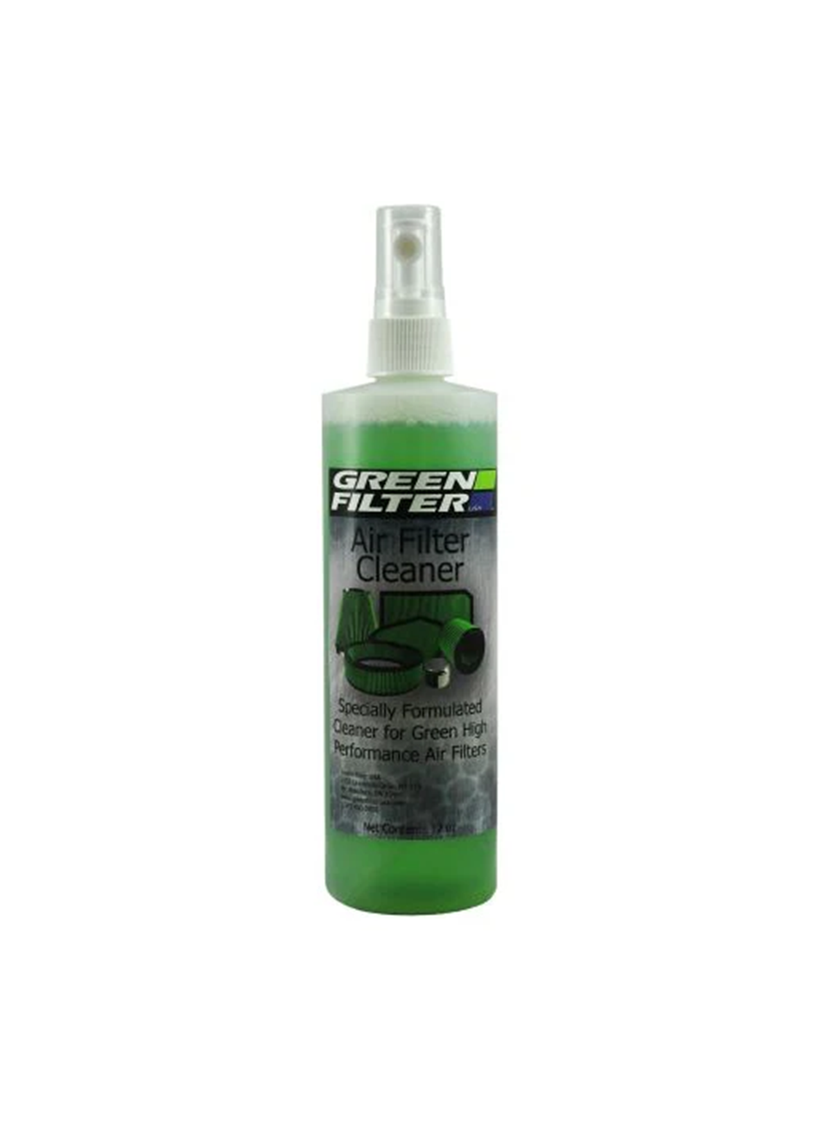 GREEN FILTER AIR FILTER CLEANER 12 OZ SPRAY BOTTLE