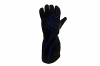 K1 RS1 RACING GLOVE BLACK/BLUE SIZE X-SMALL