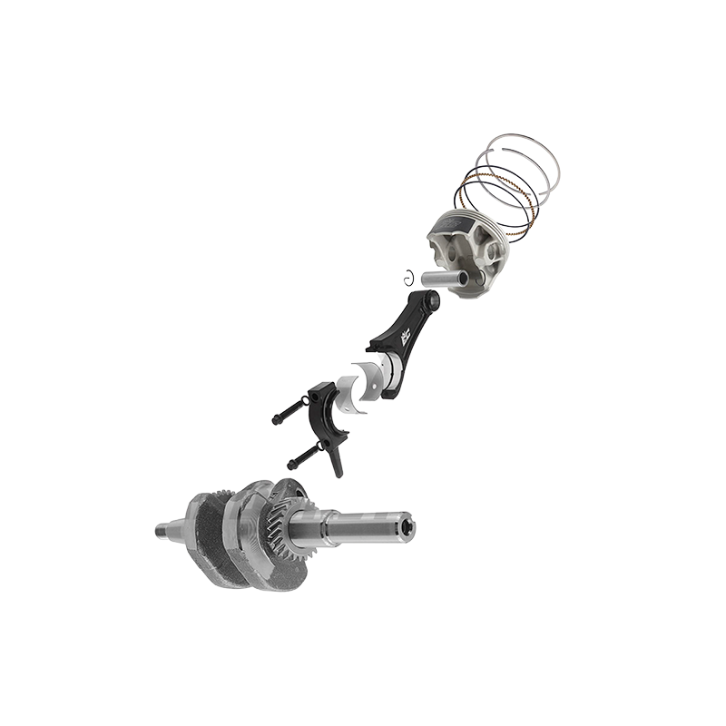 EC 236CC STROKER KIT ASSEMBLY FOR THE TILLOTSON 72MM BLOCK W/ FORGED PISTON